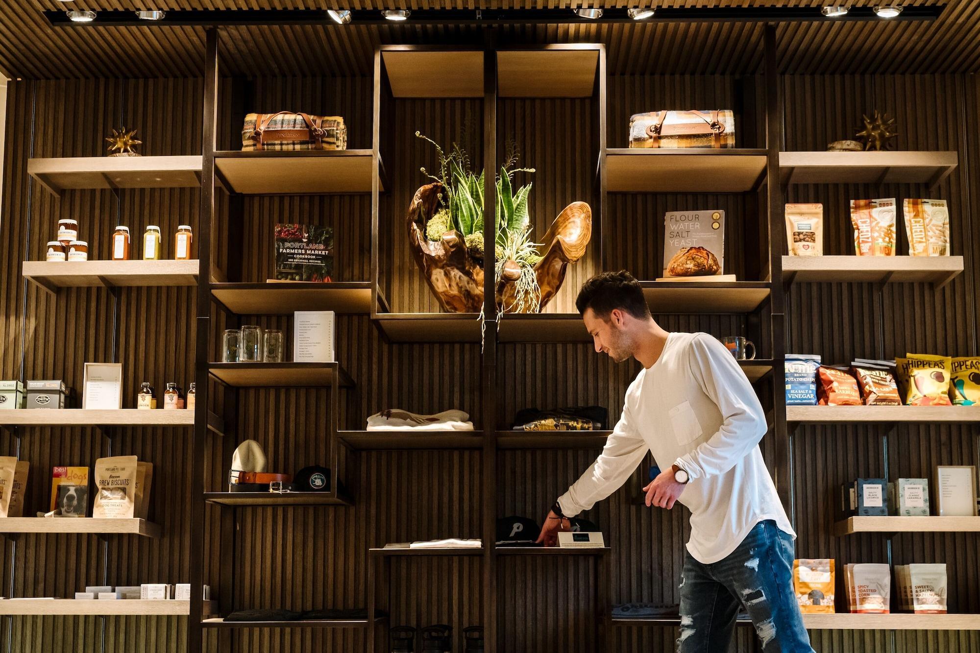 The Bidwell Marriott Portland Hotell Exteriör bild