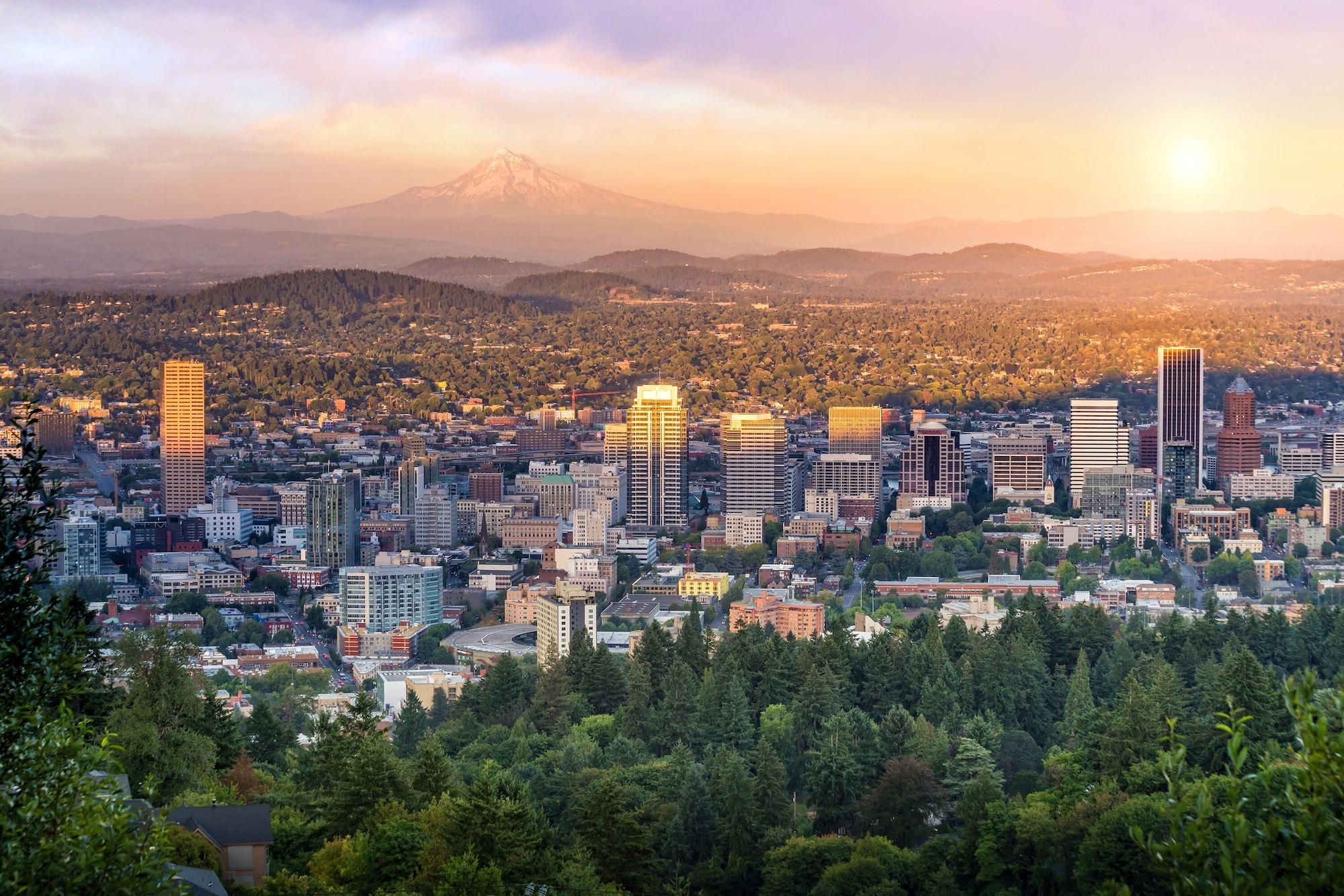 The Bidwell Marriott Portland Hotell Exteriör bild