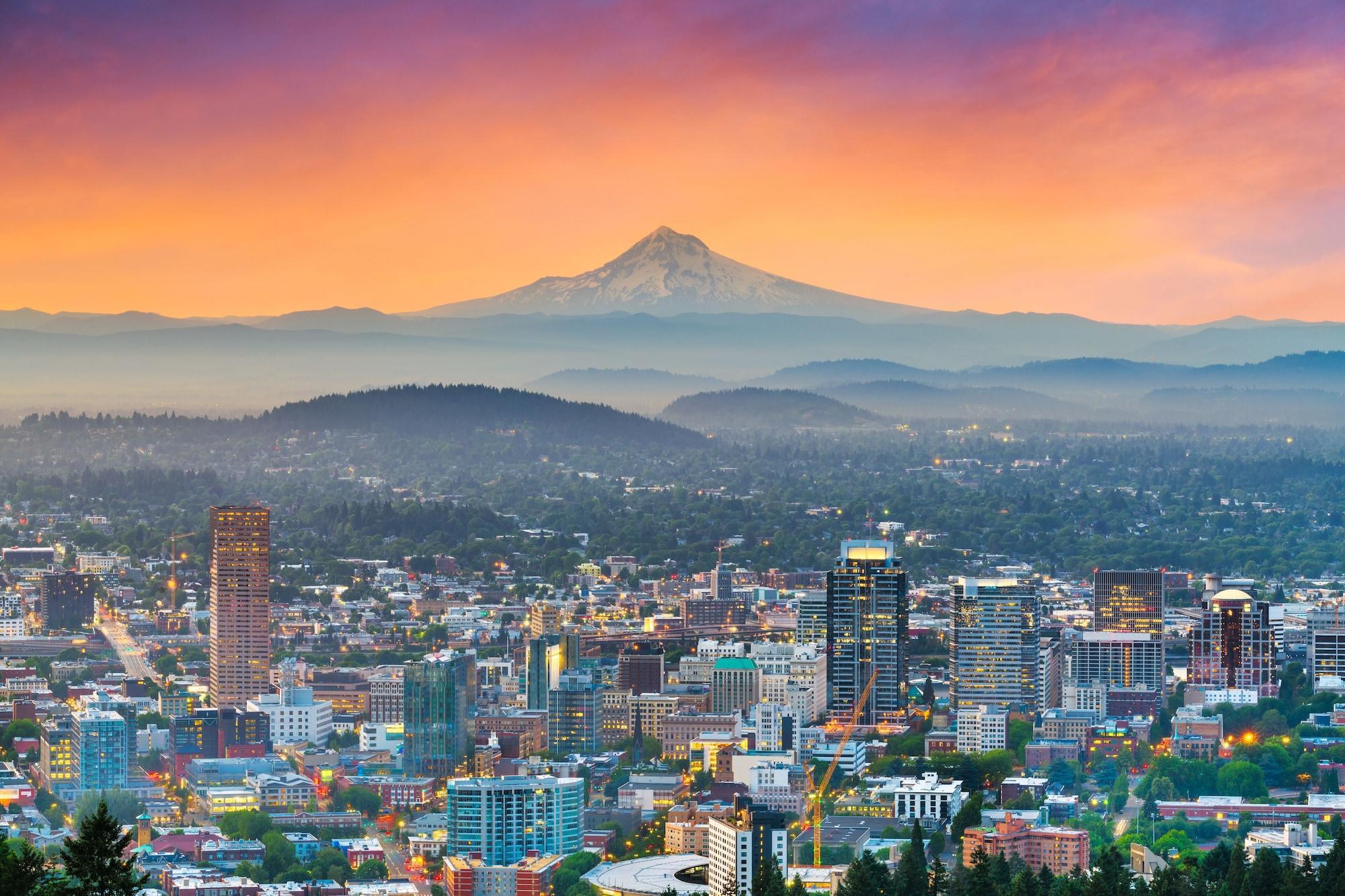 The Bidwell Marriott Portland Hotell Exteriör bild