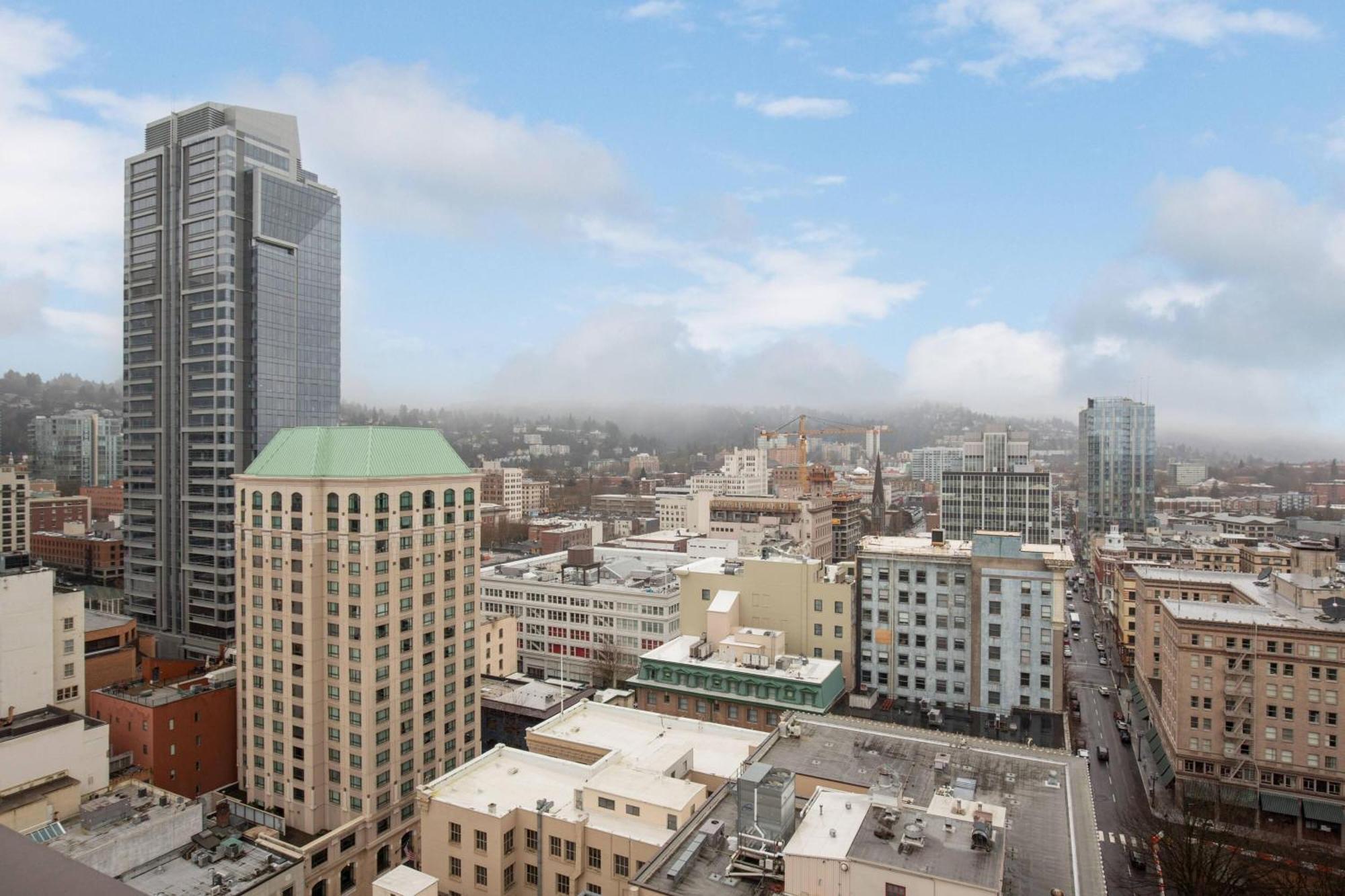 The Bidwell Marriott Portland Hotell Exteriör bild