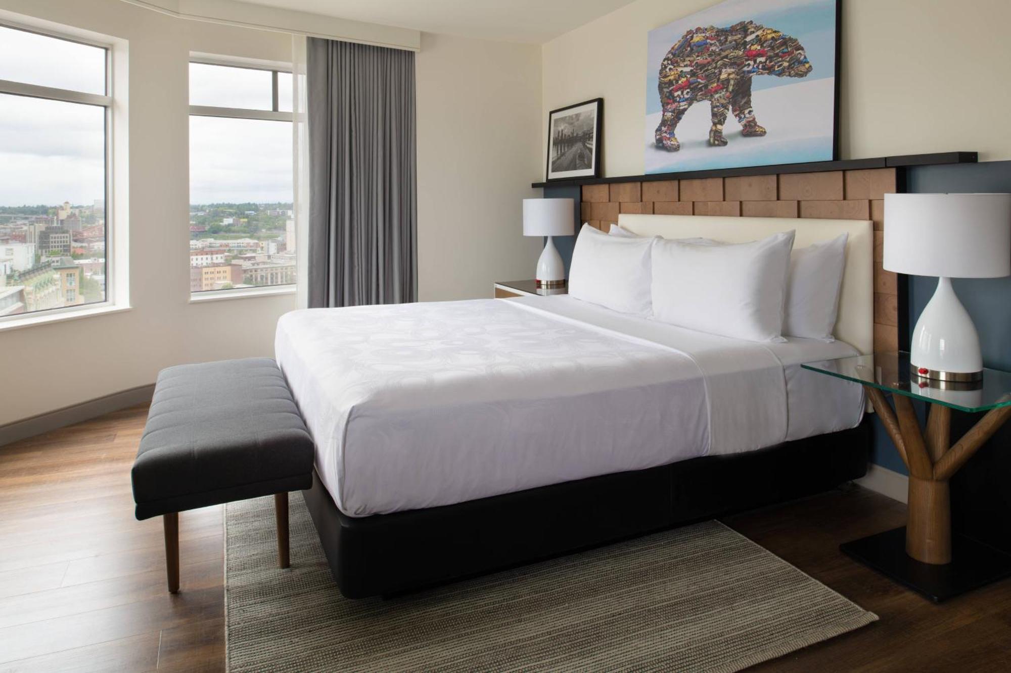 The Bidwell Marriott Portland Hotell Exteriör bild