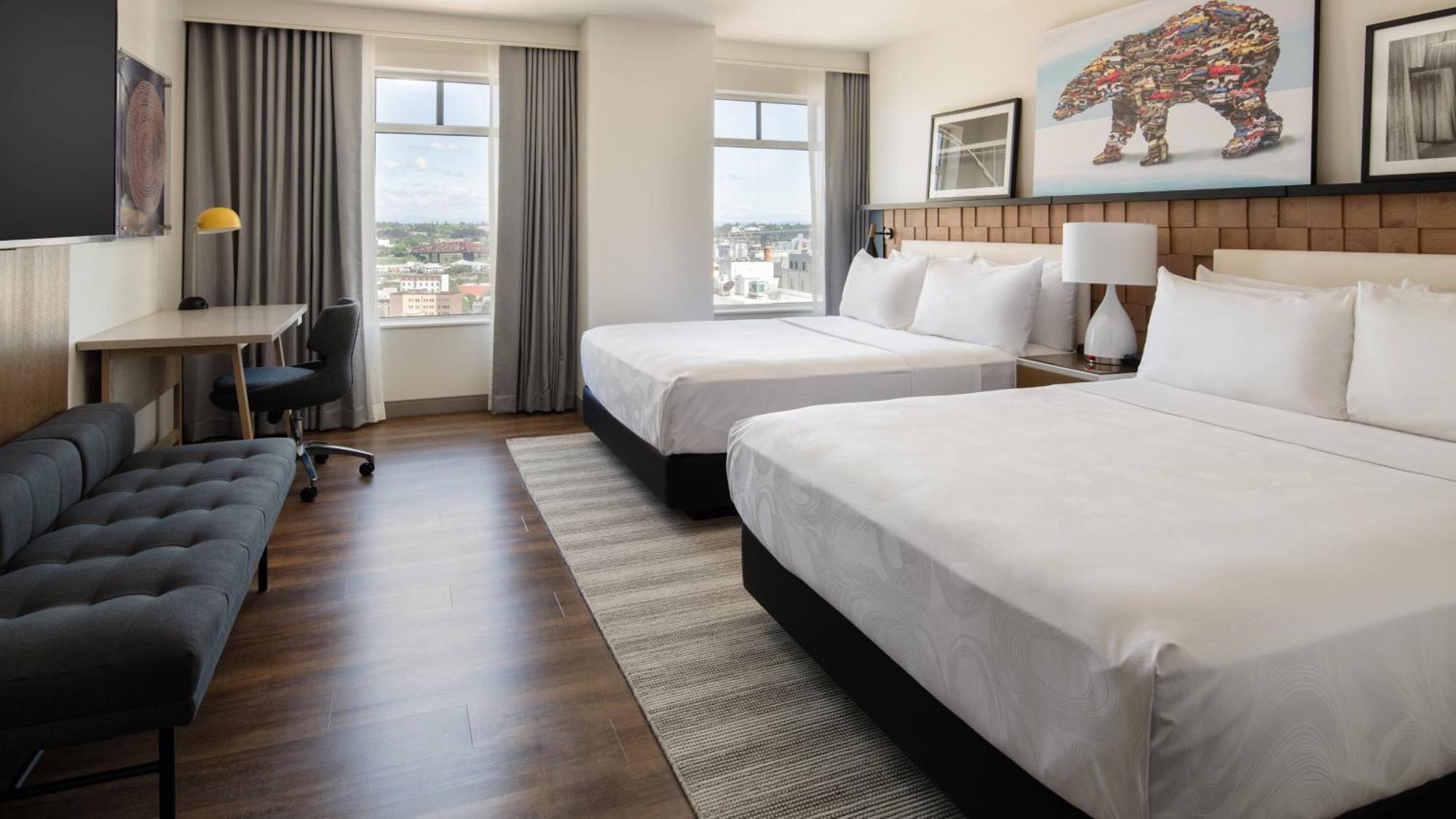 The Bidwell Marriott Portland Hotell Exteriör bild