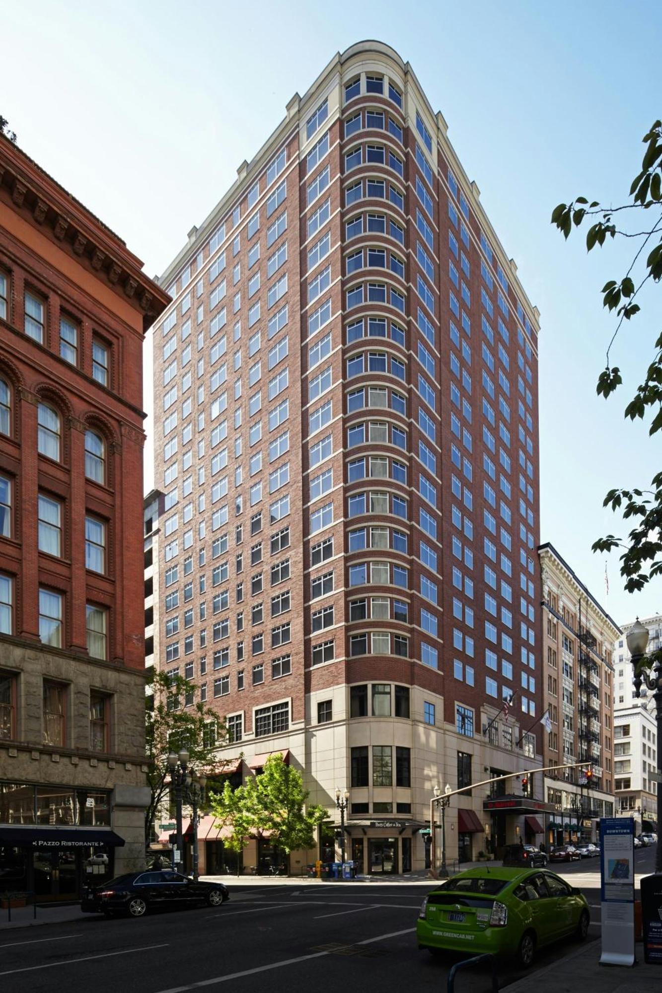 The Bidwell Marriott Portland Hotell Exteriör bild